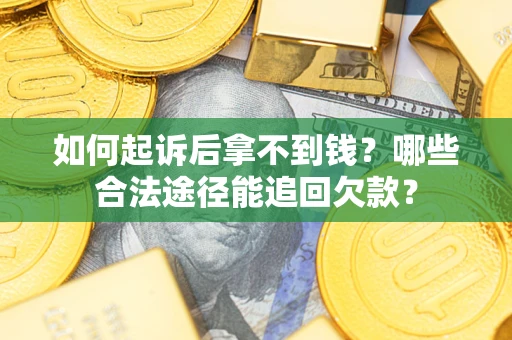 武汉如何起诉后拿不到钱？哪些合法途径能追回欠款？
