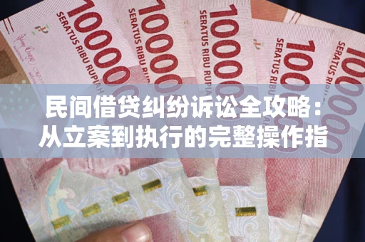 武汉民间借贷纠纷诉讼全攻略：从立案到执行的完整操作指南