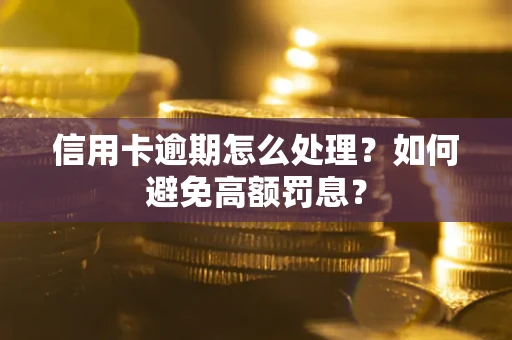 武汉信用卡逾期怎么处理？如何避免高额罚息？