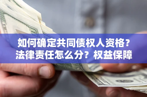 武汉如何确定共同债权人资格？法律责任怎么分？权益保障技巧揭秘！
