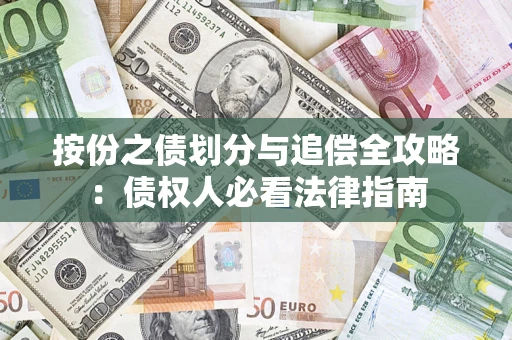武汉按份之债划分与追偿全攻略：债权人必看法律指南