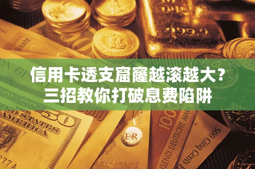 武汉信用卡透支窟窿越滚越大？三招教你打破息费陷阱