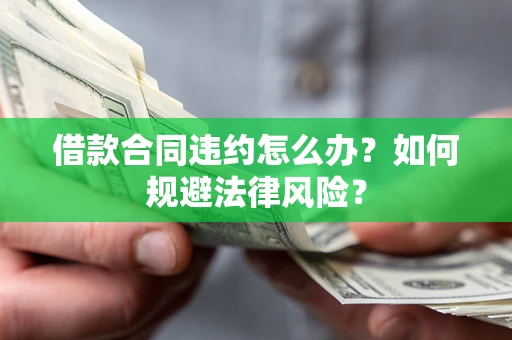 武汉借款合同违约怎么办？如何规避法律风险？